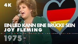 Ein Lied Kann Eine Brücke Sein – Joy Fleming (Germany 1975 – Eurovision Song Contest 4K)