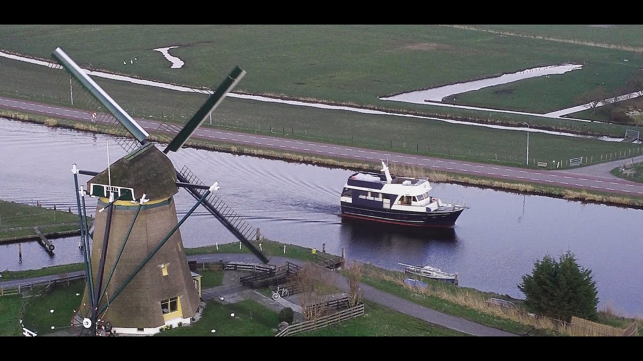 S2/E9; Explore and Cruise The Netherlands By 50ft Trawler Yacht.