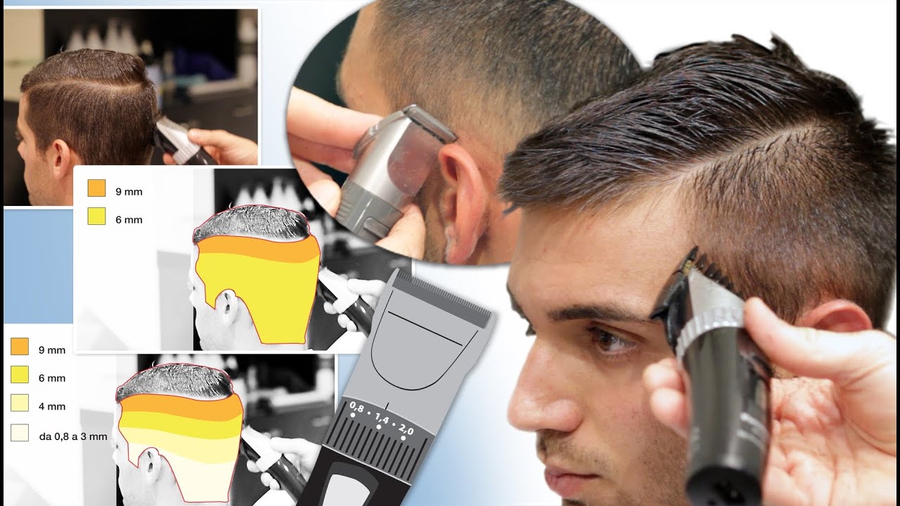 tagliare capelli con macchinetta - Videotutorial tecnica taglio capelli lungo a macchinetta Hiro Barber 