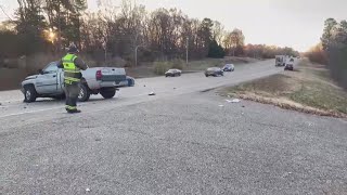 Crash stalls Tuesday morning commute