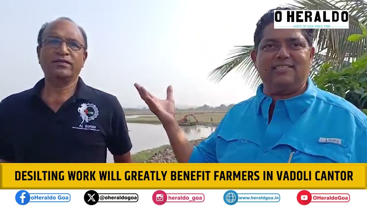 Desilting work will greatly benefit farmers in Vadoli Cantor