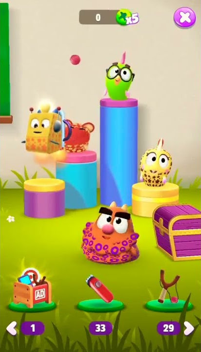 My talking tom 2 | Unlock all pets | #sugar #flip #Gus #dot #squeak #shorts Part - 2