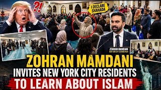 NEW YORK SHOCK! Zohran Mamdani Opens Mosque Tour, Crowds Interested in Islam