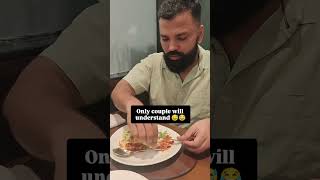 only couple will understand #relatable #marriedlife #husbandwife #funny #couple #husbandwife