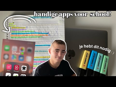 5 apps die je echt nodig hebt voor school! (gratis) // back to school #1