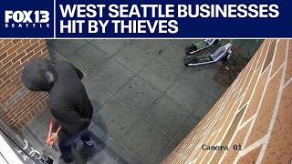 West Seattle businesses continue to deal with break-ins, thieves | FOX 13 Seattle