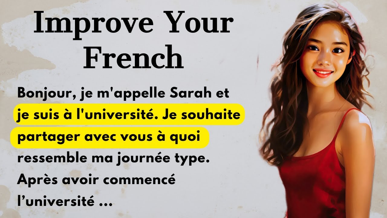 IMPROVE YOUR FRENCH  with this simple story ( B1 / B2  )