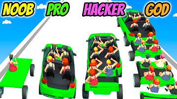 Assemble Run 3D - NOOB vs PRO vs HACKER vs GOD