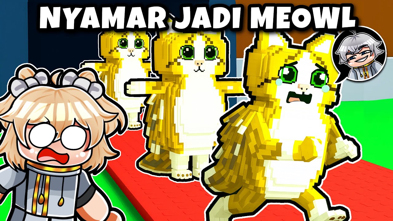 Aku Nyamar Jadi MEOWL Buat PRANK ISTRIKU di Steal a Brainrot!