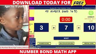 Number Bond Math App | FREE Download screenshot 2