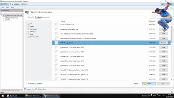 Web Platform Installer sets IIS for run ASP and PHP (but PHP can