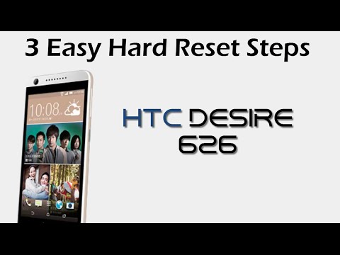 How do you reset an HTC One from Cricket to factory defaults?