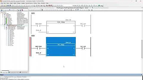 B&R Automation Studio Timer Function Blocks | TON | TOF | TP | TP_10ms| TON_10ms|TOF_10ms|Simulation