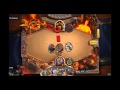 Magni Bronzebeard Warrior Hero Gameplay in Hearthstone