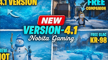 PUBG Mobile 4.1 Update is here | Free Glacier Kar-98 & Free Companion | All New Features | 
