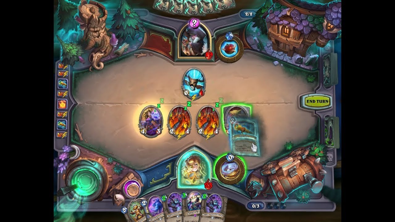 Hearthstone | Turn 3 OTK kill "Blood Witch Gretta" with Toki