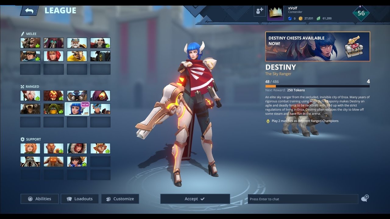 [Battlerite] Destiny! First thoughts/impressions/plays - live commentary!