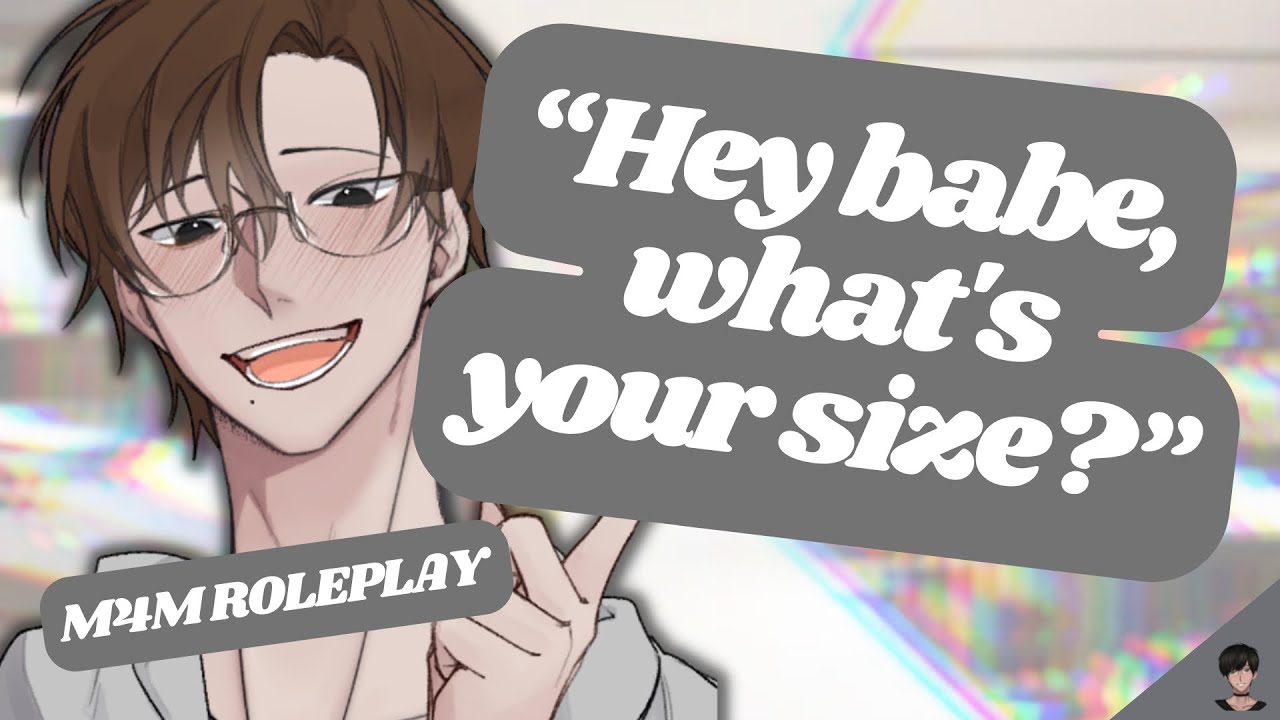 [ASMR ROLEPLAY] Иду за покупками с милым неловким парнем! [M4M] [Дразнящий] [Игривый]