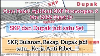 Cara Pakai SKP Permenpan 6 (part 1)