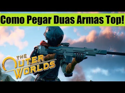 THE OUTER WORLDS: DICAS #3 - Duas Armas De Fogo Grátis (Metralhadora Pesada + Rifle Sniper).