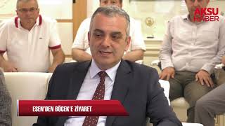 Başkan Esen’den Muhittin Böcek’e Ziyareti…