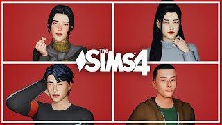 картинка: Азиаты | Sims 4 CAS