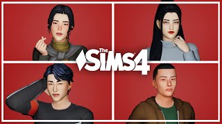 Азиаты | Sims 4 CAS