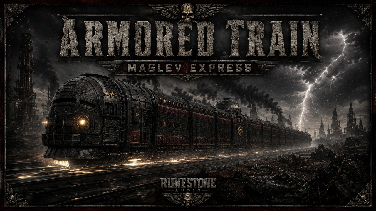 Armored Train - Maglev-Express | Warhammer 40k Ambience | 1 Hour of Ambience