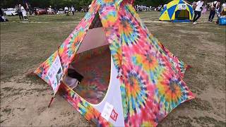 【OUTDOOR PARK 2019】CHUMS（チャムス）ブービーティピー（Booby Teepee）Tie Dyeカラーの紹介