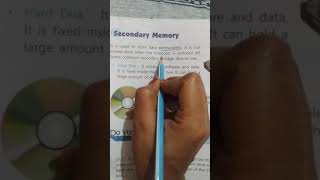 Computer Memory (Class 4th) Chapter 2