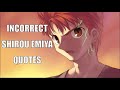Incorrect Shirou Emiya Quotes (Shirou Day 2025)