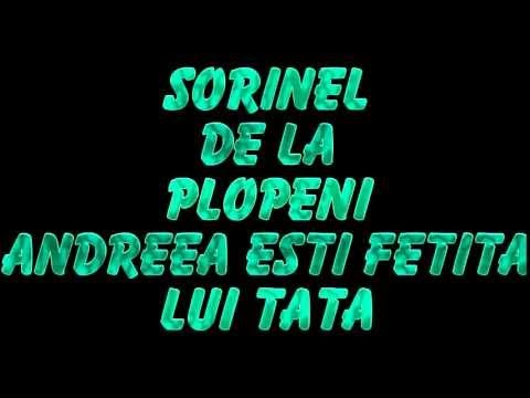 SORINEL DE LA PLOPENI    ANDREEA ESTI FETITA LUI TATA