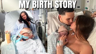 My labour & delivery birth story! (with footage)