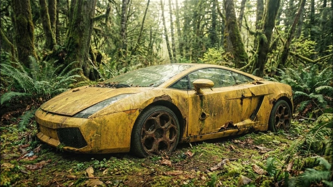 Abandoned Lamborghini Gallardo Restoration | POV ASMR