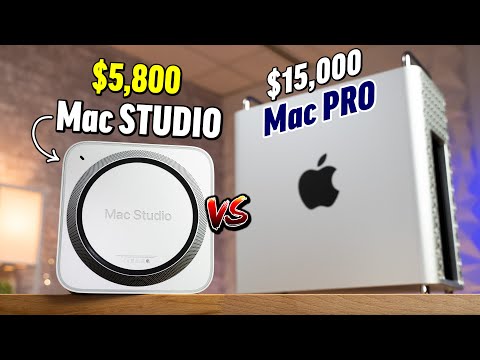 Mac Studio vs Mac Pro - M1 Ultra will BLOW your Mind! ?