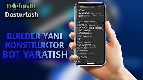 PHP TELEGRAM BOT| Builder bot yaratish|Konstruktor bot yaratish| inline #builder #konstruktor #bot