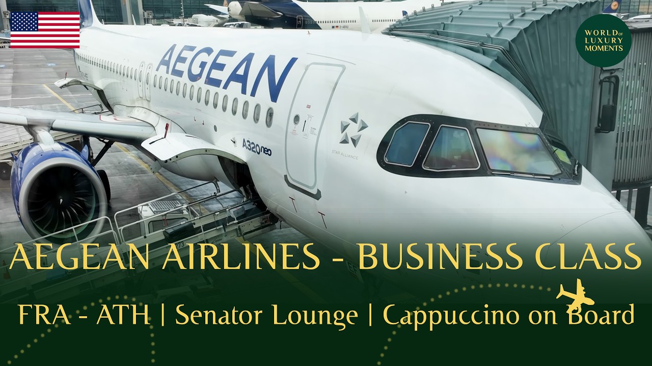 Обзор бизнес-класса Aegean Airlines – короткий рейс Франкфурт – Афины | Стоит ли оно того?