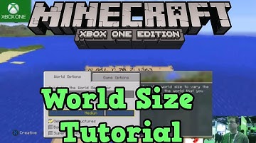 Minecraft Xbox One & PS4 World Size Options & Sizes