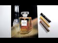 Oil pastel drawing｜Perfume drawing｜샤넬 향수 그리기｜오일파스텔화