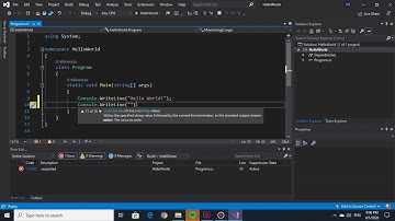 การเขียนโปรแกรมภาษา C# (Lesson 1): Hello World