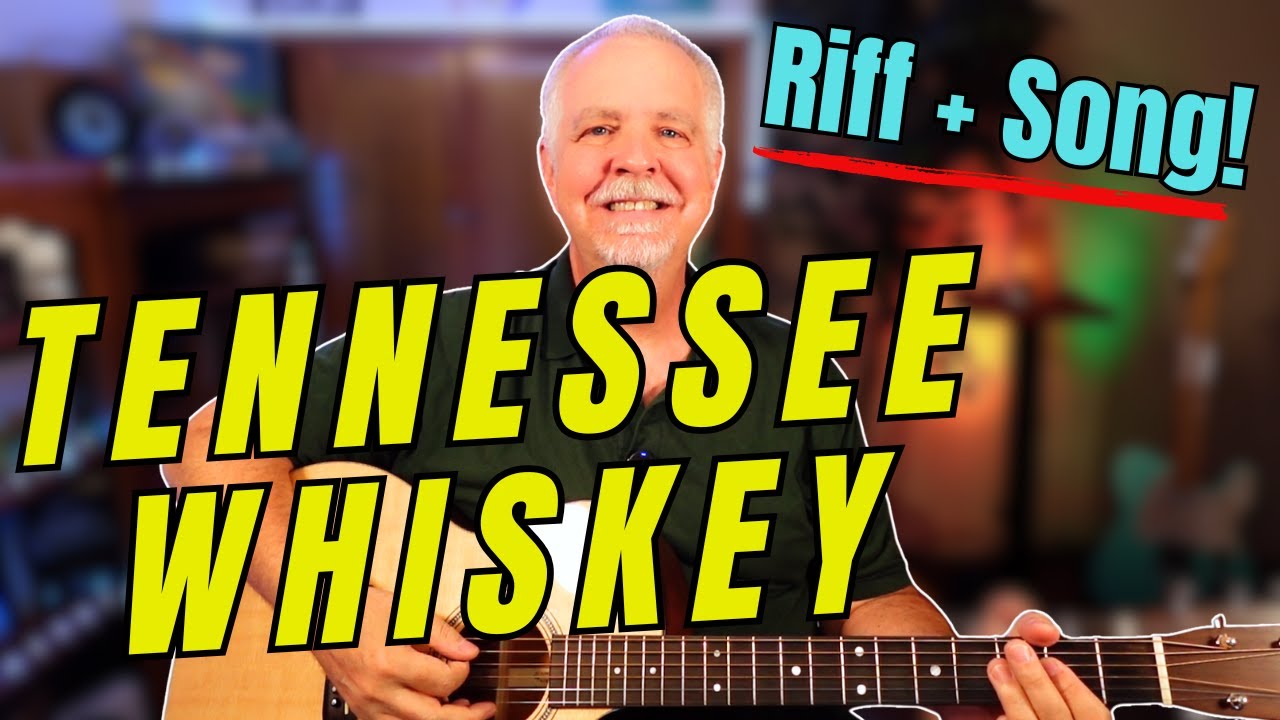 Tennessee Whiskey | Guitar Tutorial for Older Beginners (By Request)