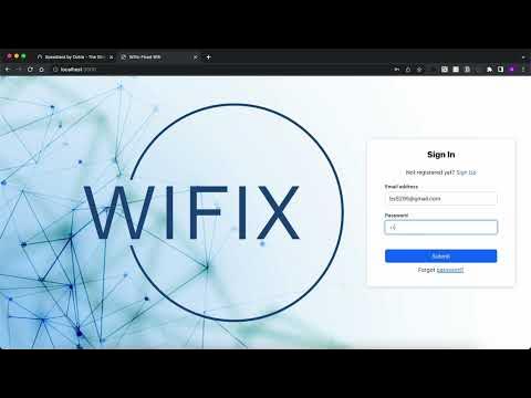 WiFix demo - YouTube