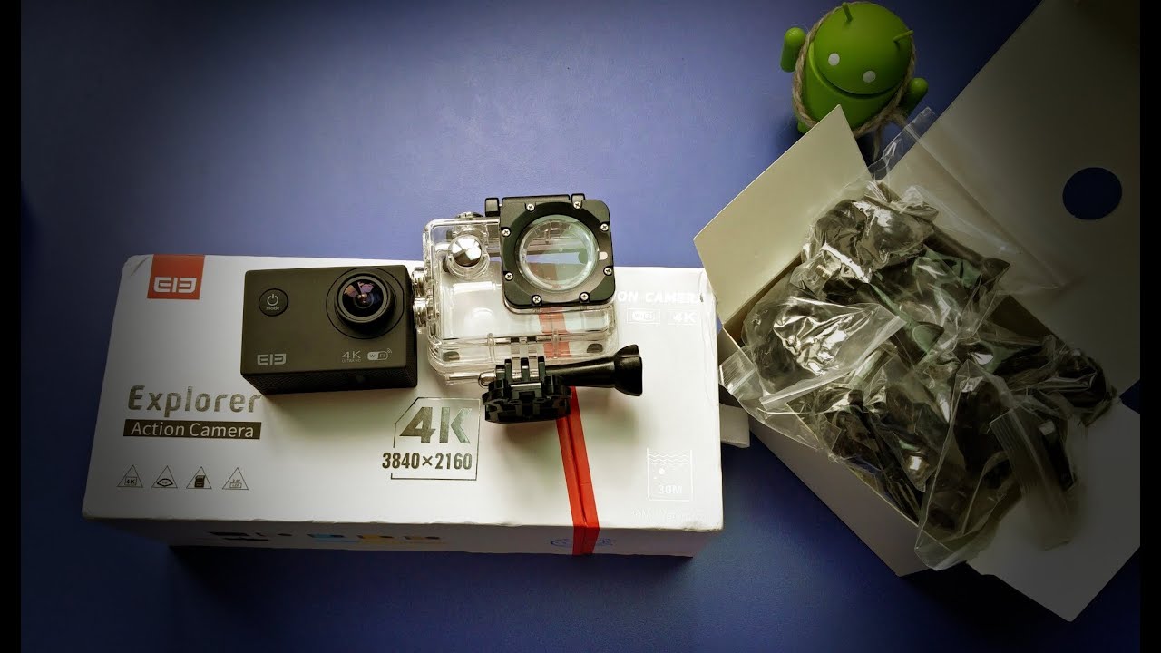 Elephone ELE CAM Explorer 4K дежавю по SJCAM мне кажется я это уже где-то видел? TomTop 4k