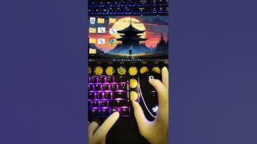 Icon Size Adjustment |  #keyboard #computerhacks #asmr #techtips