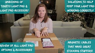 Light Pads, Light Pads, Light Pads!  Unboxings, Reviews, Options, Tutorial & Cool Accessories!   😱