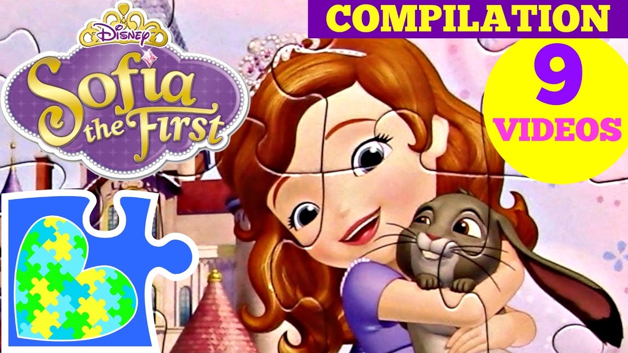COMPILATION VIDEO SOFIA THE FIRST 9 VIDEOS FOR KIDS! Compilación Rompecabezas de Princesa Sofia COMPILATION VIDEO SOFIA THE FIRST 9 VIDEOS FOR KIDS! Compilación Rompecabezas de Princesa Sofia