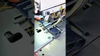 jeans button hole garments industrial sewing machine #shorts #viral #100kviews #100ksubscribers