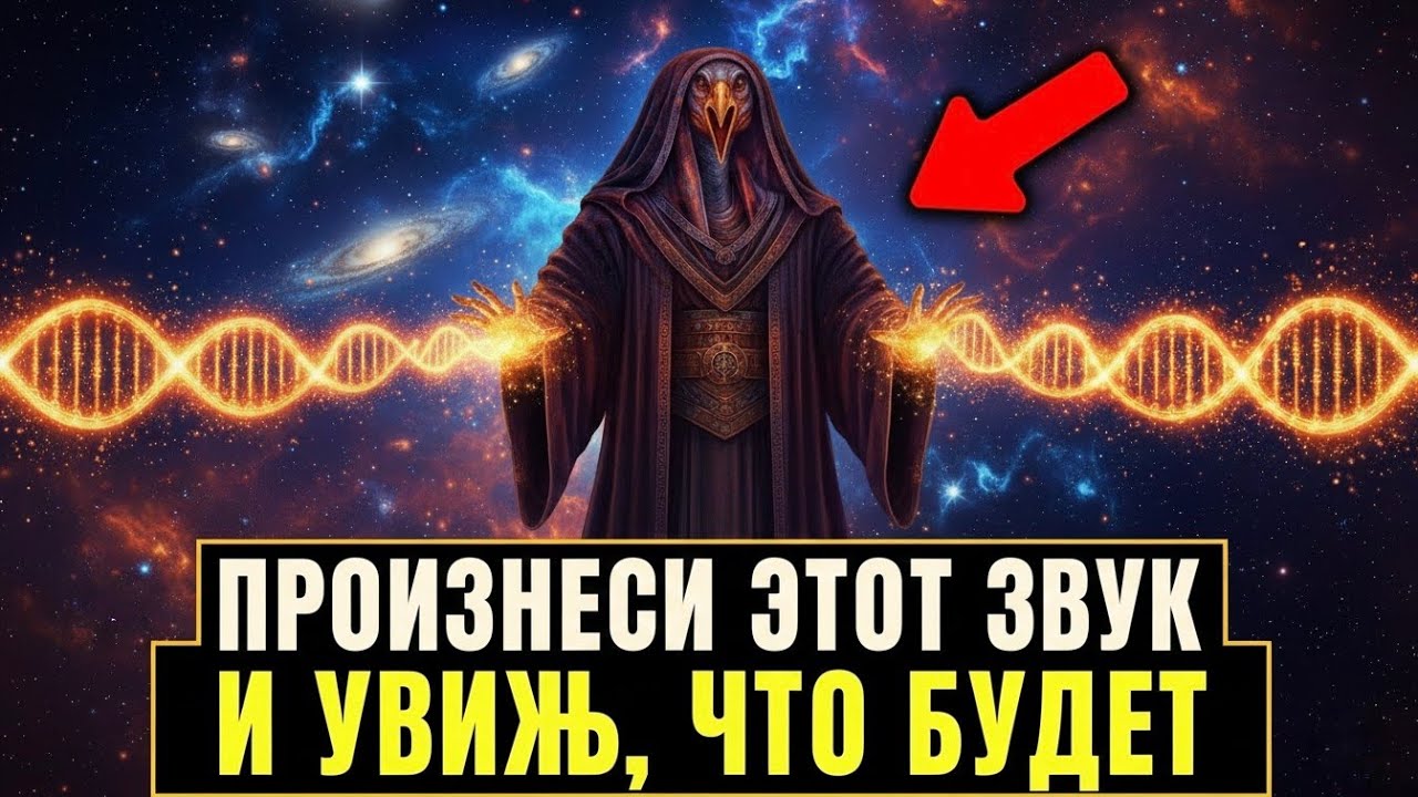 «Эта древняя частота была стерта из истории — звук Тота, пробуждающий разум».