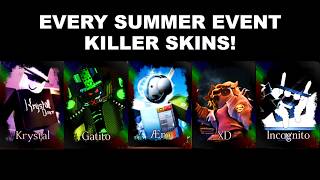 WINNING WITH EVERY SUMMER EVENT KILLER SKIN in Forsaken (Week 3 Update)