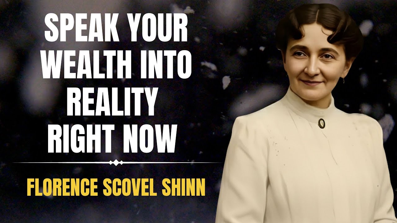 How To Speak Money Into Existence Using Spiritual Law | Florence Scovel Shinn